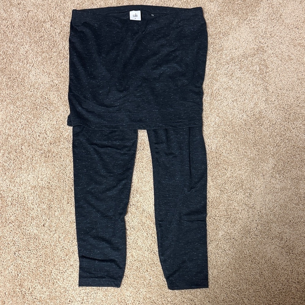 Gilli Black Sparkle Tube Romper with Leggings